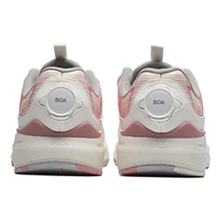 Felpa in pile da atletica a tomaia bassa "White Pink"