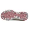 Felpa in pile da atletica a tomaia bassa "White Pink"