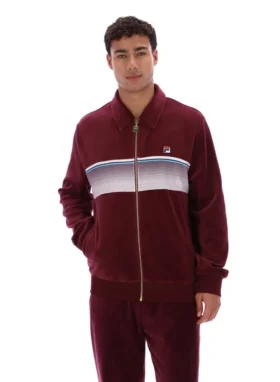 Felpa sportiva a righe Fig Malakai