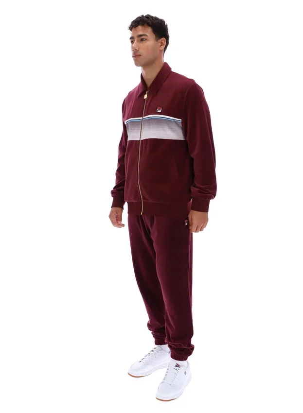Felpa sportiva a righe Fig Malakai