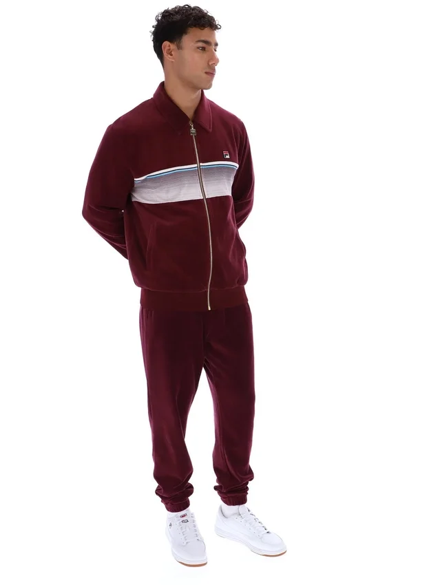 Felpa sportiva a righe Fig Malakai