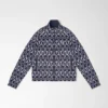Felpa sportiva con maniche raglan blu notte