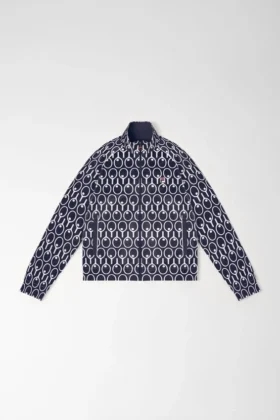 Felpa sportiva con maniche raglan blu notte