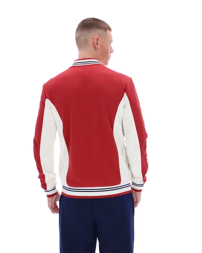 Felpa sportiva da baseball Garnet Settanta