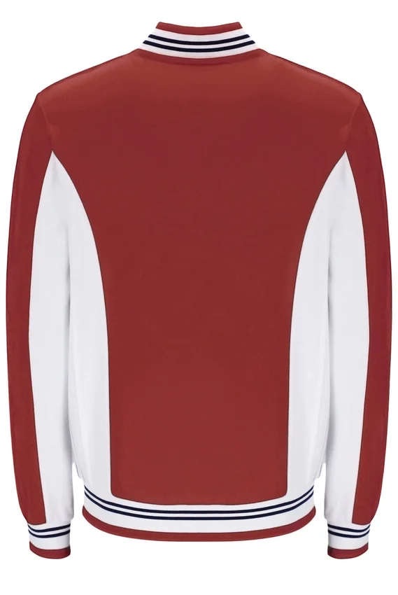 Felpa sportiva da baseball Garnet Settanta