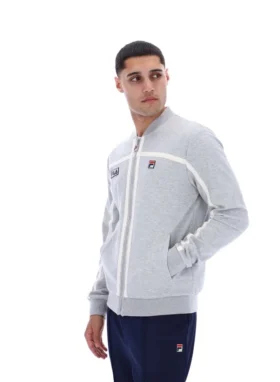 Felpa sportiva Emilio grigio melange