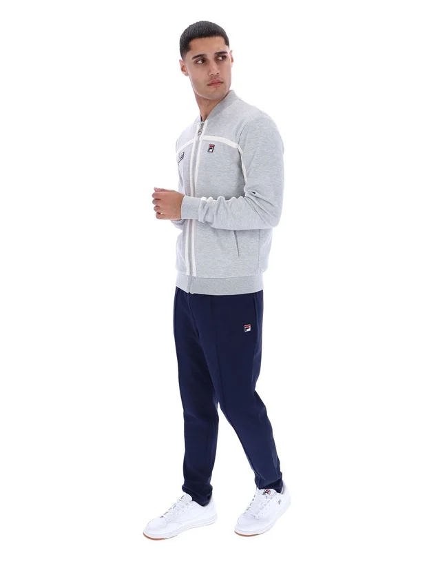 Felpa sportiva Emilio grigio melange