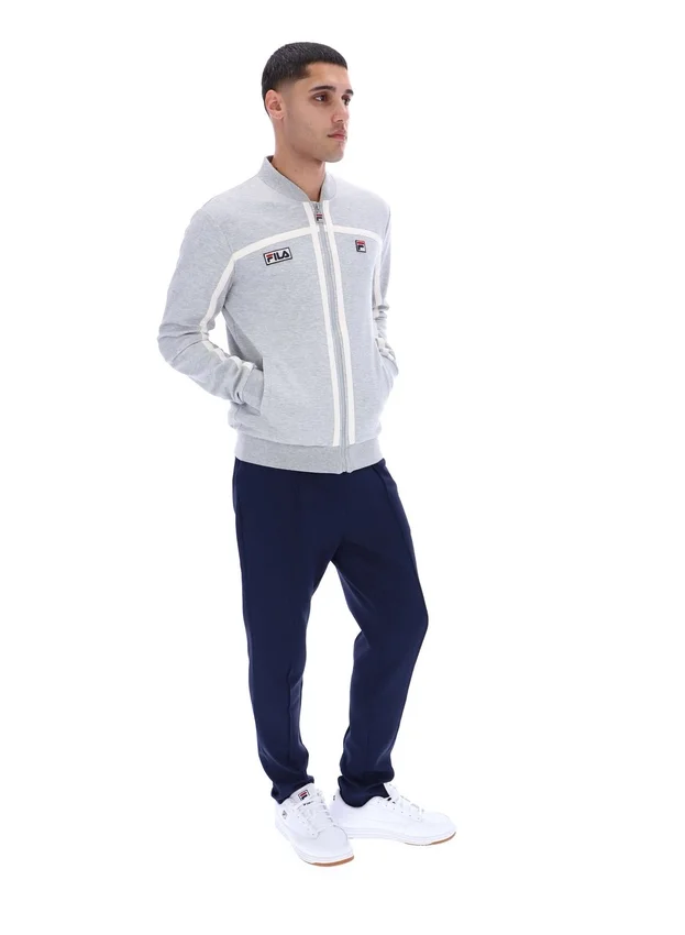 Felpa sportiva Emilio grigio melange