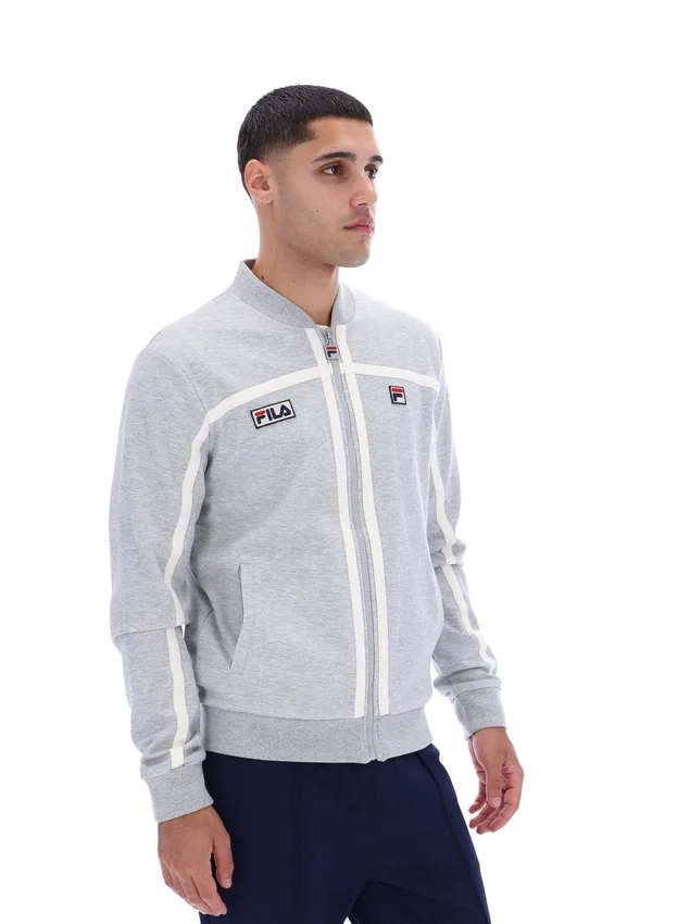Felpa sportiva Emilio grigio melange