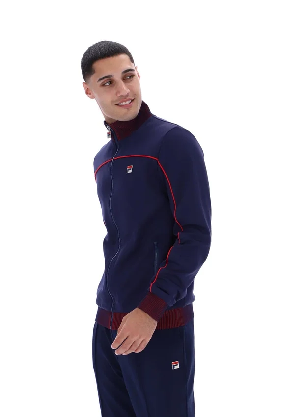 Felpa sportiva Fila Navy Zayn
