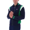 Felpa sportiva in maglia Fila Navy Cortez con blocchi di colore