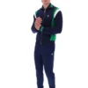 Felpa sportiva in maglia Fila Navy Cortez con blocchi di colore