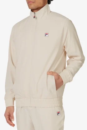 Felpa sportiva in tessuto Court beige