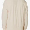 Felpa sportiva in tessuto Court beige