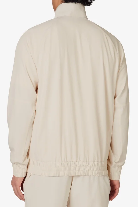 Felpa sportiva in tessuto Court beige