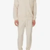 Felpa sportiva in tessuto Court beige