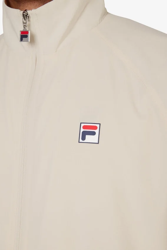 Felpa sportiva in tessuto Court beige