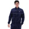 Felpa sportiva in velluto Fila Vittorio blu navy