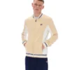 Felpa sportiva Settanta in beige classico