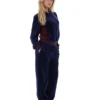 Fila Felpa da baseball Jenesis blu navy con zip