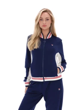 Fila Navy Silvana Iconic Baseball Giacca sportiva
