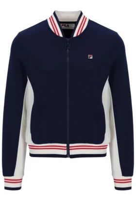 Fila Navy Silvana Iconic Baseball Giacca sportiva