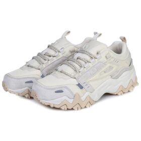 Fila x BTS Collezione estiva colorata Scarpe Oakmont TR Beige/Bianco/Grigio