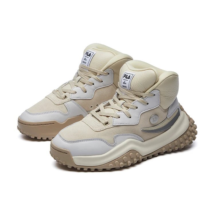 FM-2 x Mihara Sneakers "Beige Bianco"