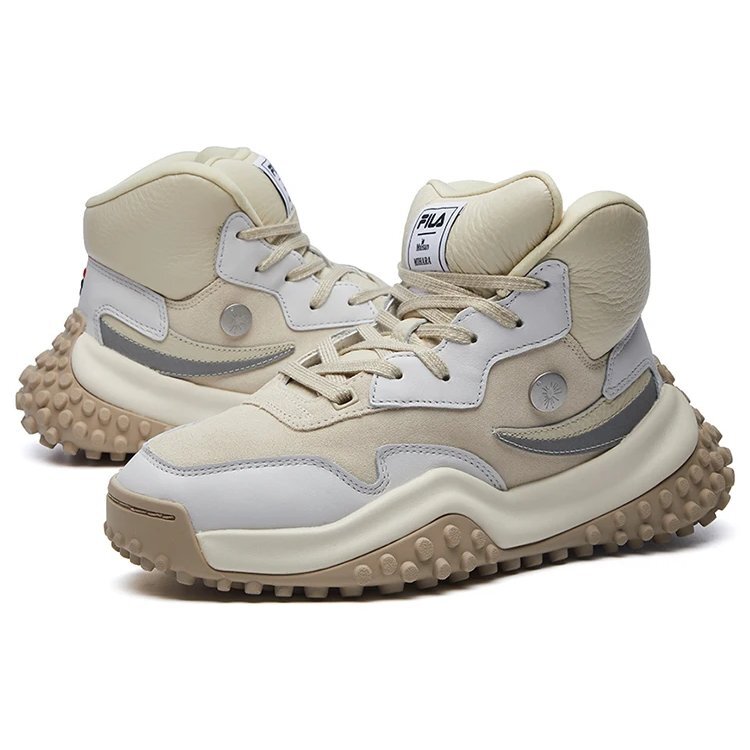 FM-2 x Mihara Sneakers "Beige Bianco"
