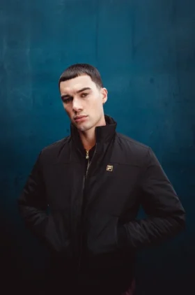 Giacca bomber Etton nera