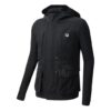 Giacca cargo in tessuto con cerniera Athletics, nera