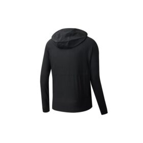 Giacca cargo in tessuto con cerniera Athletics, nera