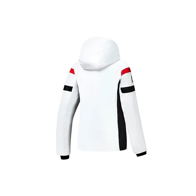 Giacca con logo Athletics "White Black"