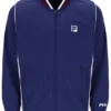 Giacca da riscaldamento da tennis unisex blu navy