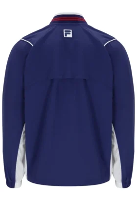 Giacca da riscaldamento da tennis unisex blu navy