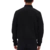 Giacca Dean nera in finta pelle scamosciata con zip integrale