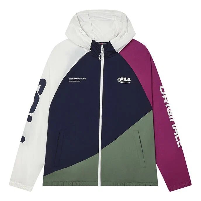 Giacca della collezione Originale "White Navy Purple"