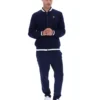Giacca Fila Navy Gabe in maglia a nido d'ape