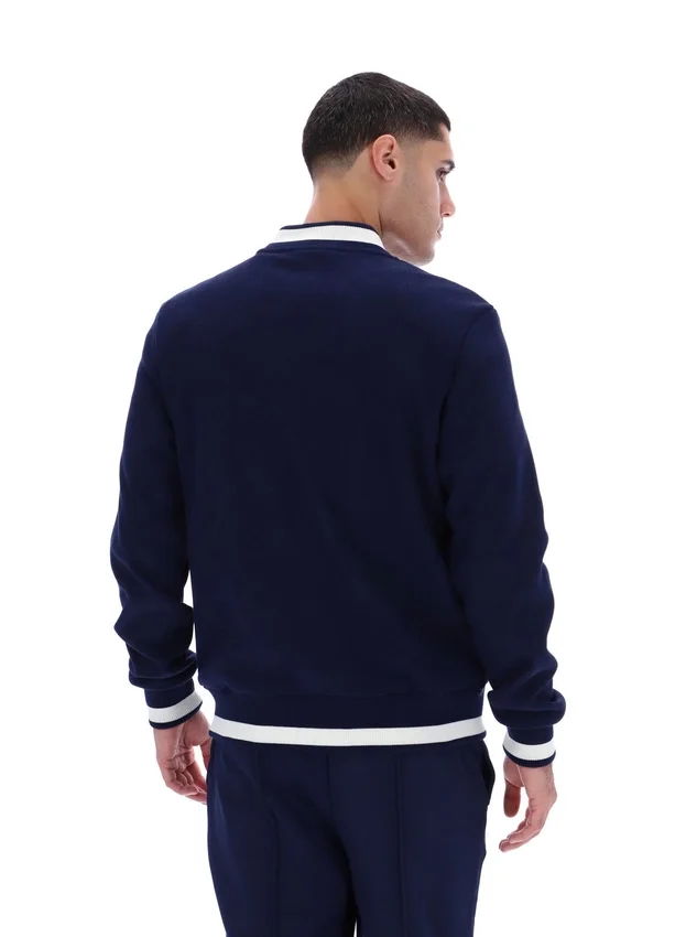 Giacca Fila Navy Gabe in maglia a nido d'ape