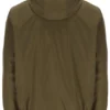Giacca Ian con zip integrale in verde oliva scuro