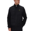 Giacca imbottita con zip integrale Jerry nera