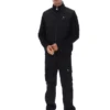 Giacca imbottita con zip integrale Jerry nera