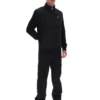 Giacca imbottita con zip integrale Jerry nera