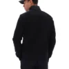Giacca imbottita con zip integrale Jerry nera