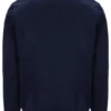 Giacca in pelle scamosciata Fila Francesco blu navy