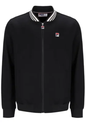Giacca in twill nero Stefano Archive Influence
