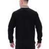 Giacca in twill nero Stefano Archive Influence
