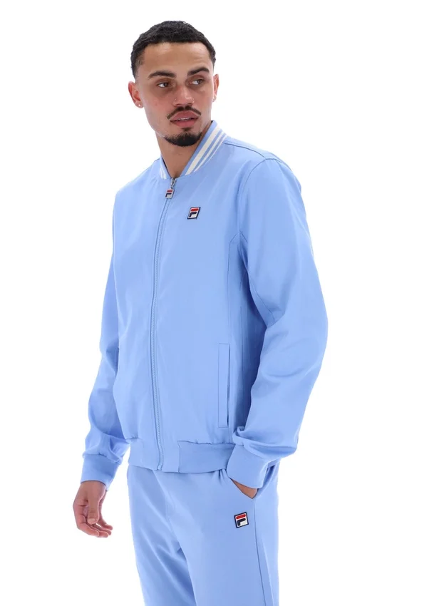 Giacca in twill “Vista Blue” della linea Stefano Archive Influence