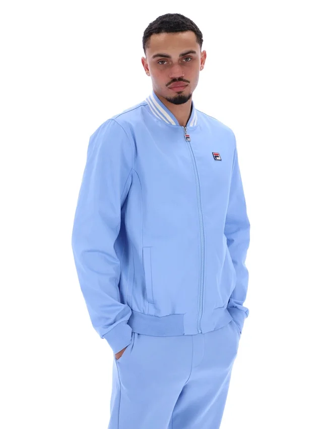 Giacca in twill “Vista Blue” della linea Stefano Archive Influence