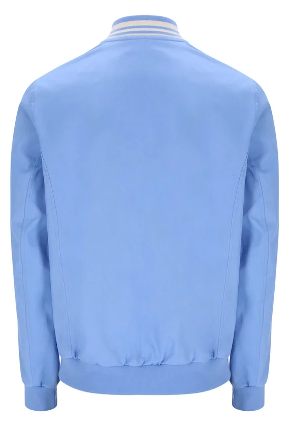 Giacca in twill “Vista Blue” della linea Stefano Archive Influence